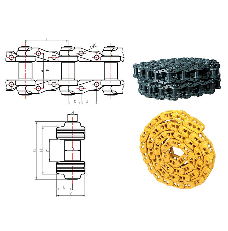 Track chain drawing